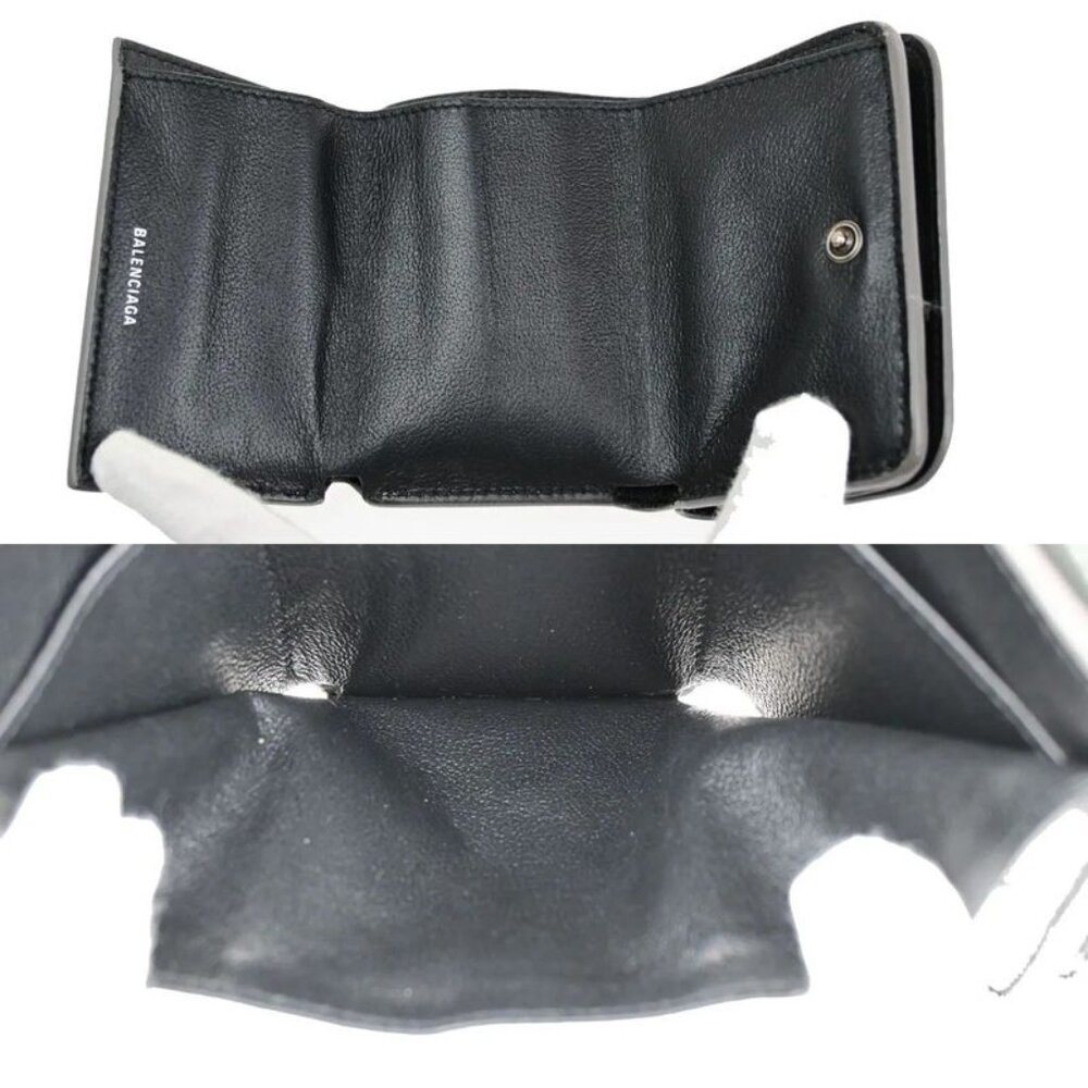 Balenciaga Compact Wallet Trifold Silver - Picture 9 of 15